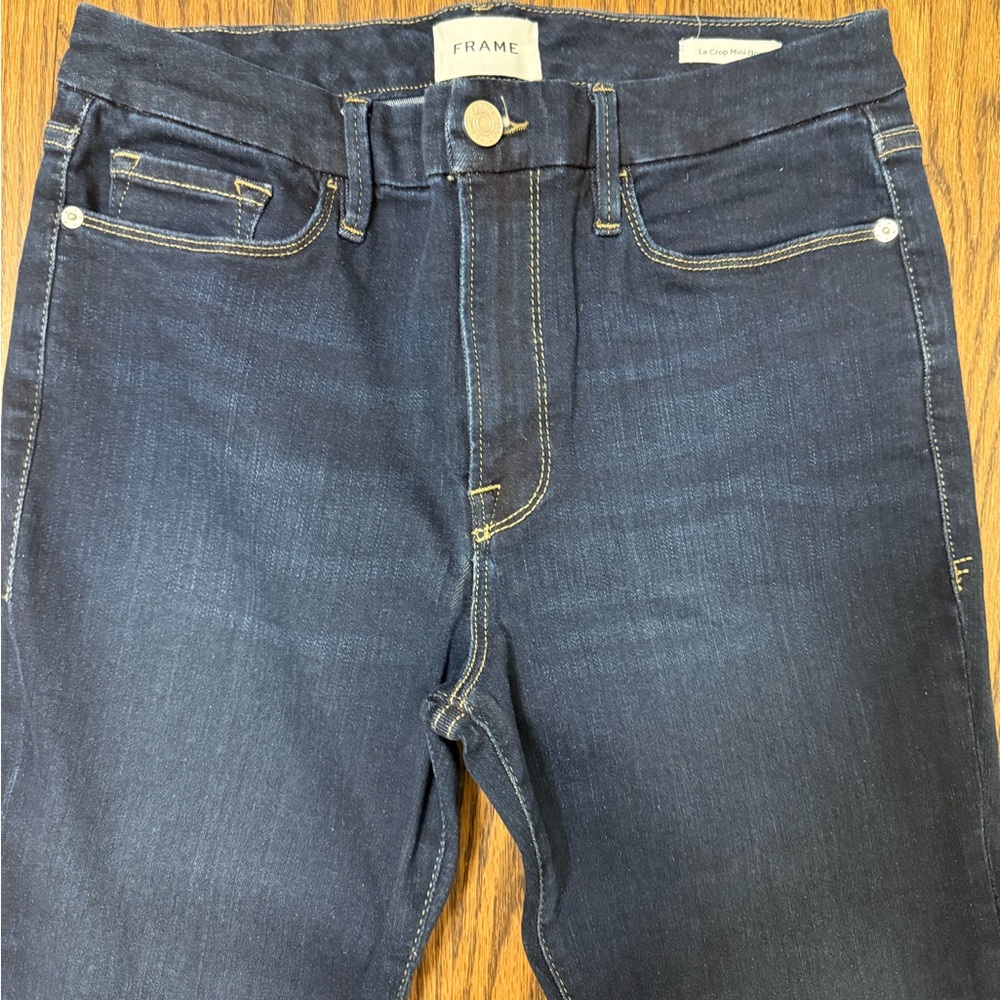 Frame Denim Women's Le Crop Mini Bootcut Jeans - Picture 5 of 11